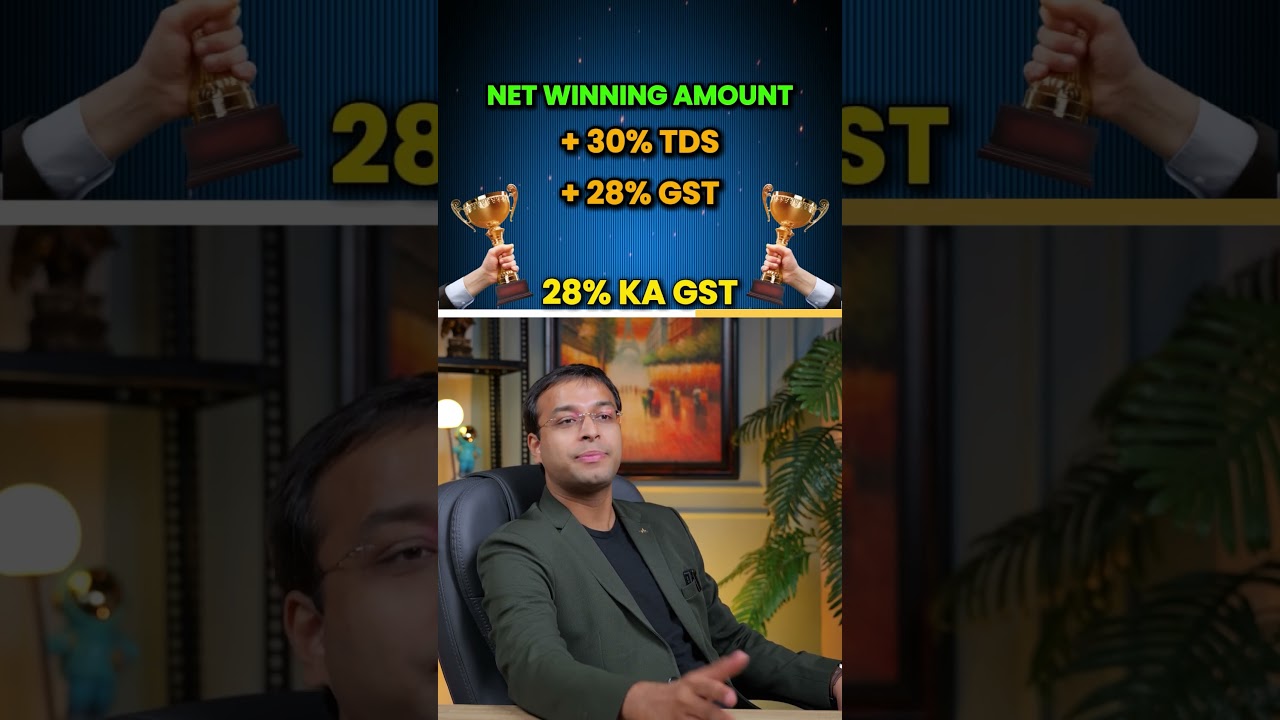 🏏 Whether your Dream11 team wins or not — the government is always winning! 