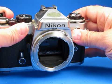 Nikon FE body inspection - YouTube