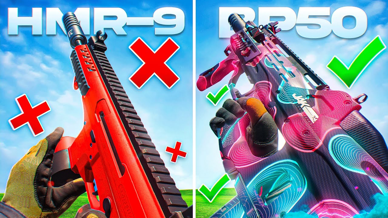 Goodbye HRM hello BP50 SMG - JAK REVENGER Conversion Kit