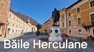 Plimbare prin Stațiunea Băile Herculane de la Hotel Roman până în centrul orașului