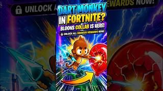 Bloons x Fortnite Dart Monkey Sidekick #fortnite #btd6 #collab