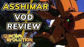 Asshimar VOD Review Tips and Tricks | Gundam Evolution Gameplay Guide