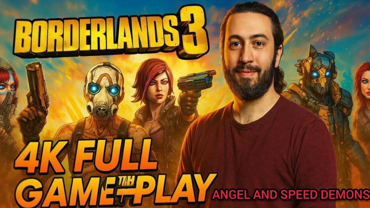 BORDERLANDS 3 ANGEL AND SPEED DEMONS GAMEPLAY