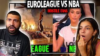HOSTILE Fans: Euroleague vs NBA | The NBA Needs to See This 🤯