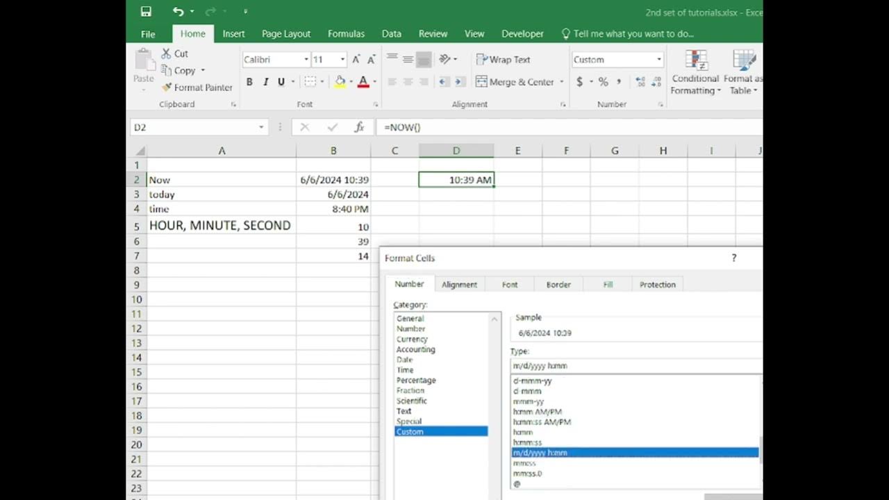 How To Format Time And Date
