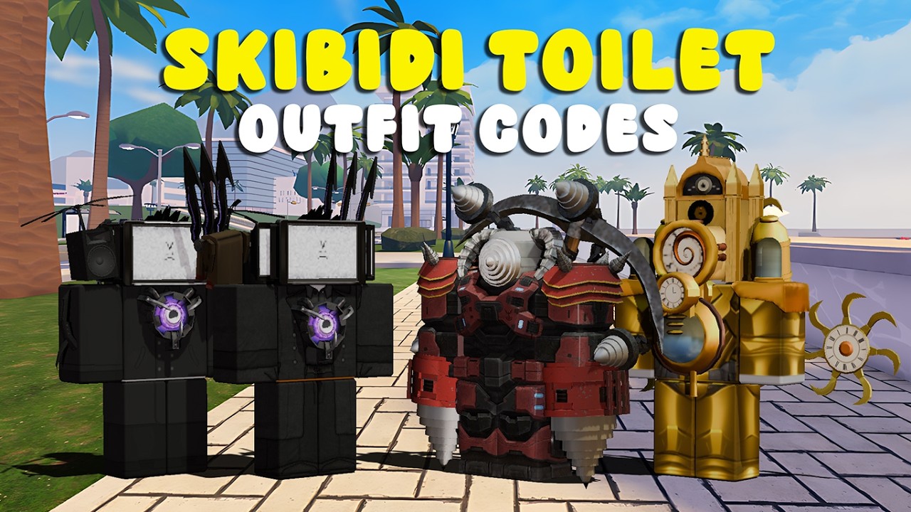 How To TURN INTO SKIBIDI TOILET In Roblox With ID Codes YouTube 