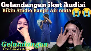 Gelandangan ikut audisi bawa lagu Gelandangan Cip H Rhoma irama buat studio banjir air mata 😭 parodi