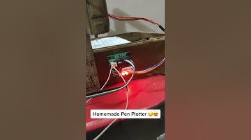 Pen plotter with arduino uno 😍