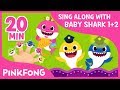 Baby Shark Season 1&2 ! | Sing Along with Baby Shark | Compilation | Pinkfong Songs for Children