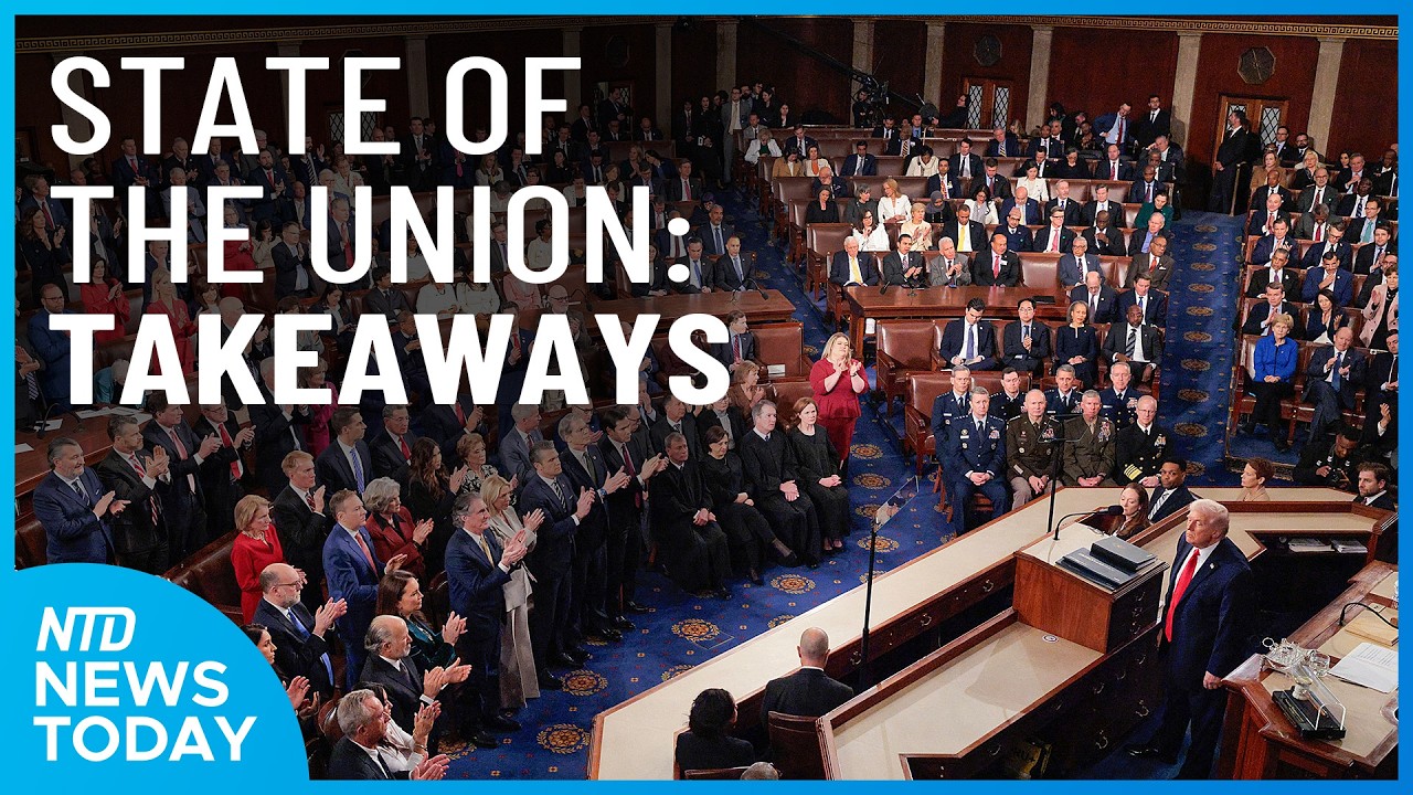 Takeaways From Trump's SOTU Address; Trump's Surgeon General Pick Testifies |NTD News Today Feb. 25