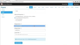 DreamFactory Admin Console: How to Use the Apps Tab