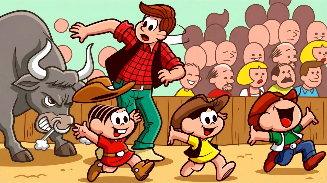 QUEM O TOURO VAI CHIFRAR PRIMEIRO NO RODEIO? | CURIOSIDADES SOBRE A TURMA DA MÔNICA