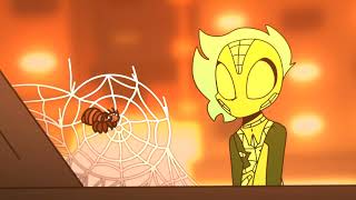 Two spiders making webs [SpiderMan OC Animation]