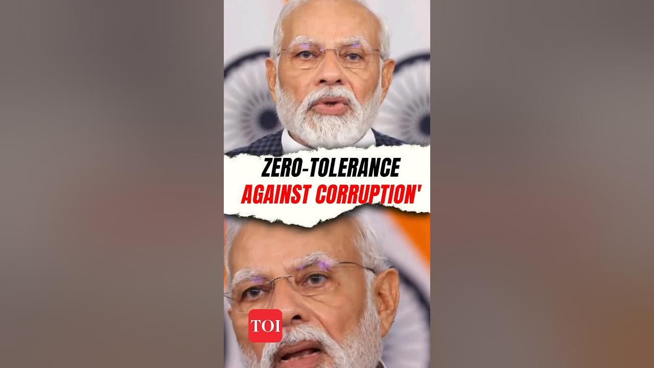 PM Modi at G20 “Strict policy of zerotolerance against corruption