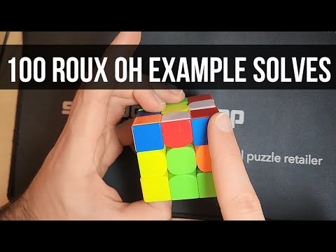100 ADVANCED ROUX METHOD ONE-HANDED EXAMPLE SOLVES