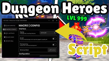 Dungeon Heroes Script | Auto Farm, Auto Click, Pastebin OP!