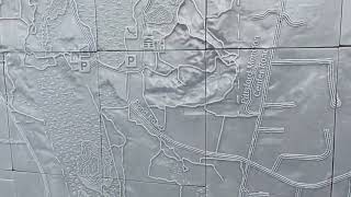 A tactile map for the vision challenged