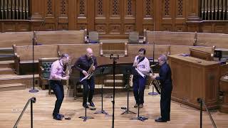 PRISM Quartet performs Rogue Flare, Fly Away by Alfredo Cabrera
