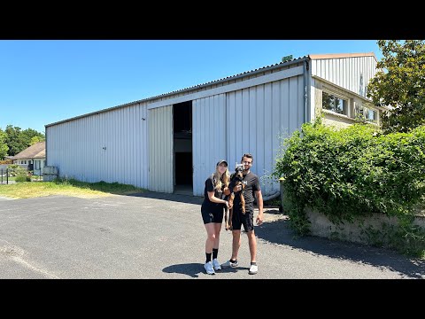 MY NEW GARAGE!