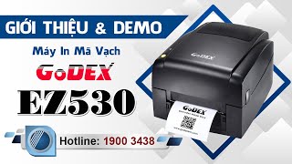 Giới Thiệu và In Demo Máy In Mã Vạch GoDEX EZ530 I Công ty TNHH Thế Giới Mã Vạch