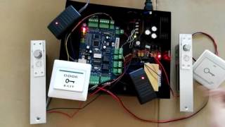 Multi Door Interlock System RFID Network Acess Control System screenshot 5