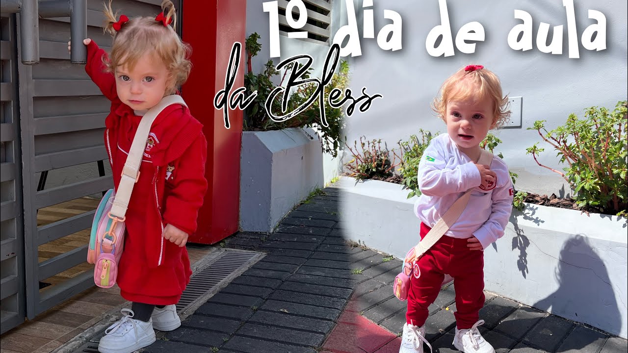 1º DIA DE AULA DA BLESS NA MAPLE BEAR