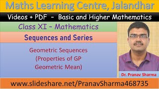 Celebrity Class 11_Chapter 9_Sequences and Series_Geometric Progressions_ geometric mean_Lecture 8 Net Worth