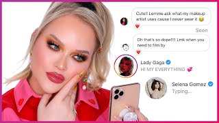 DMing Celebrities To Pick My Makeup Routine! | NikkieTutorials