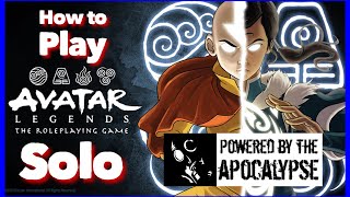 Avatar Legends - Play Solo RPG - 🔥 Cheat Sheet in Description (PbtA)