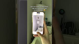 girlies who fall asleep anywhere unite #waykapp #alarm #morningperson #productivityhack #morning