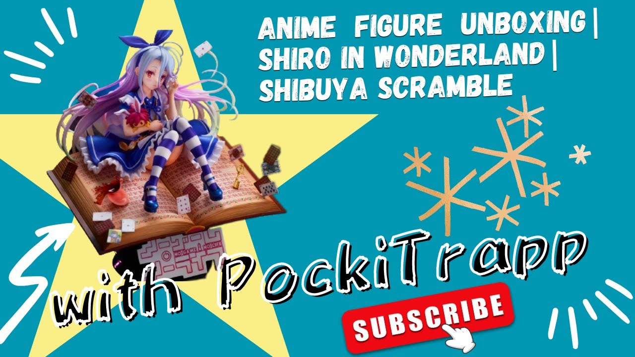Anime Figure Unboxing | Shiro in Wonderland | Shibuya Scramble