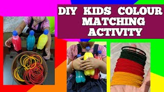 Colour Matching Activity For Toddlerscolours Learning