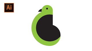 BIRD LOGO || Design a Bird Logo || Illustrator Bird Logo Design
