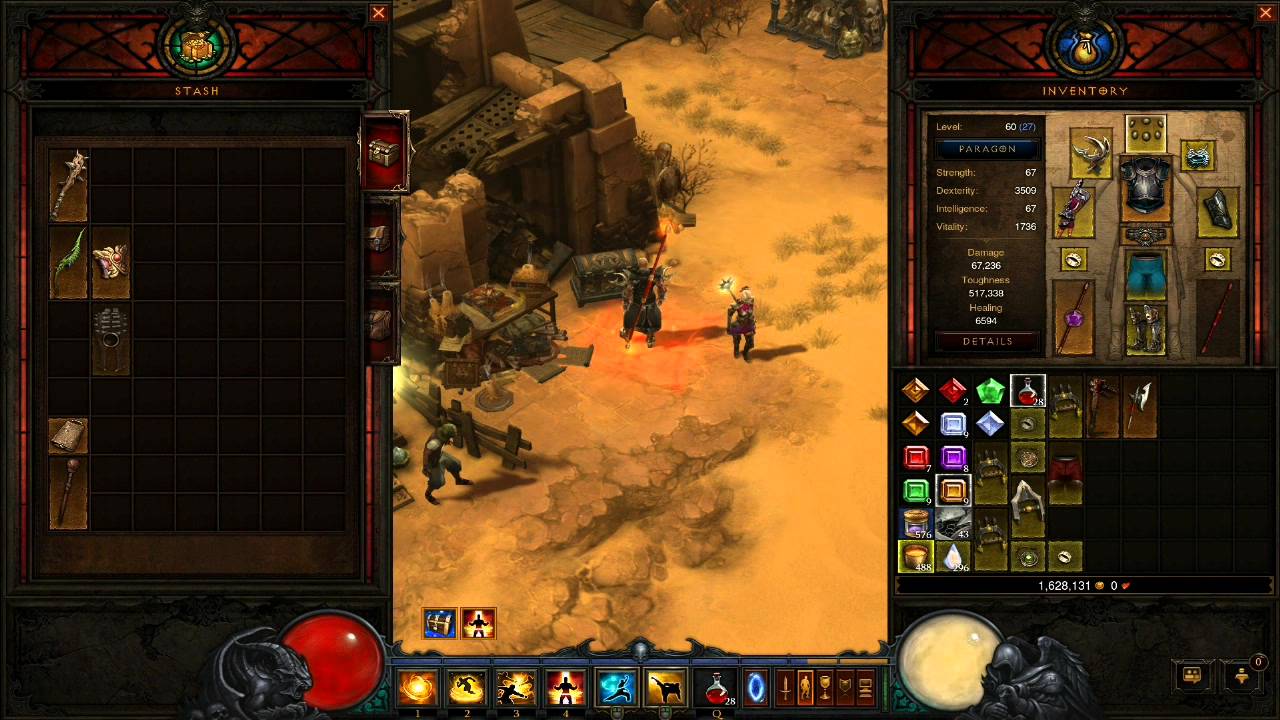 How to craft legendary/set items without Fiery Brimstone Drops - YouTube