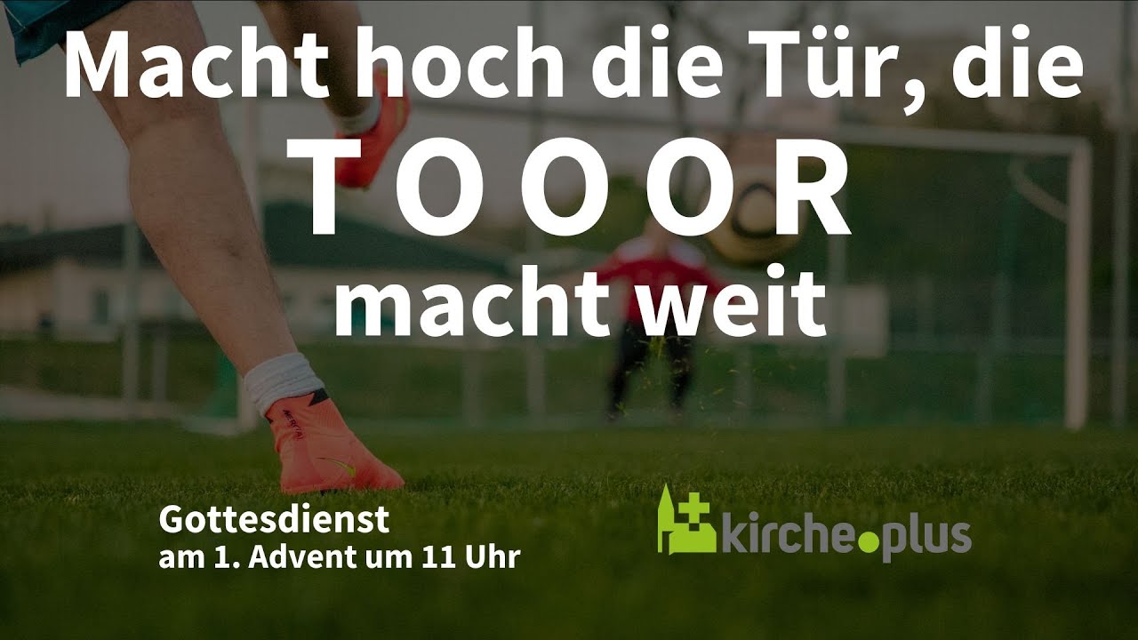 Gottesdienst am 1. Advent um 11 Uhr | Kirche.plus - YouTube