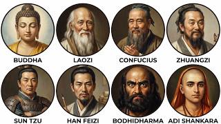 Every Eastern Philosopher Explained - in 6 minutes