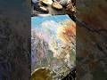 Colorful landscape painting process can be very entertaining #painting #art #landscapepainting