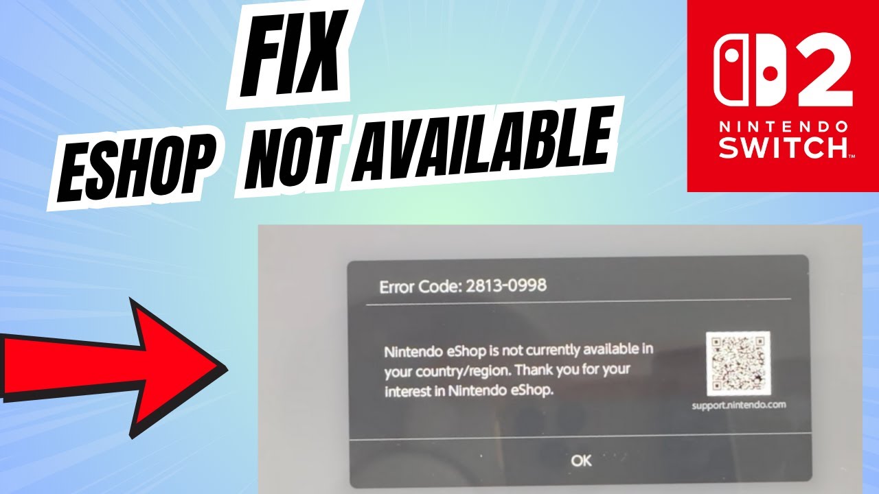 How to Fix Nintendo eShop is not currently available in your country ...