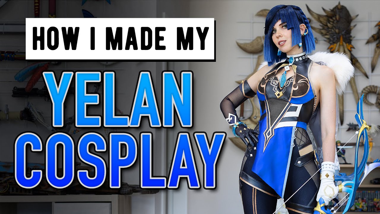 We spent 500h creating Yelan from Genshin Impact! 💦