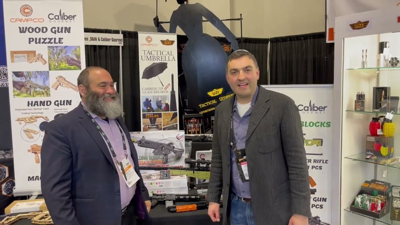 Building Blocks gun toys feature at Shot Show 2023 by Cherev Gidon!