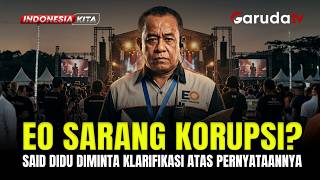 Tegang! Said Didu Diminta Klarifikasi Usai Sebut ‘EO Sarang Korupsi