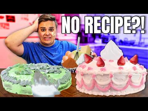 Can I Make a Cake With NO RECIPE?