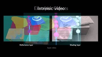 Siggraph 2014: Intrinsic Video and Applications