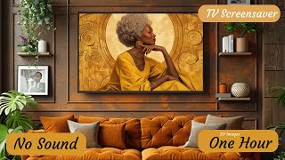 TV ART | Mother's Day | Golden Seniors | African American | No Sound | 20 Images | 1 hour loop | 4K