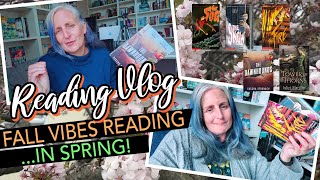 Fall Vibes Reading (...in Spring) | Weekly Reading Vlog