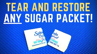 DO MIND-BLOWING MAGIC WITH ANY SUGAR PACKET (Learn the Amazing Secret!)
