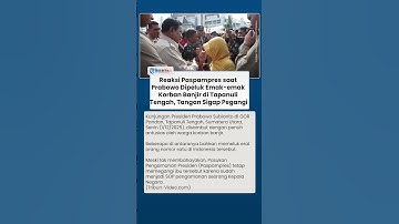 Prabowo Dipeluk Emak emak Korban Banjir di Tapanuli Tengah, Tangan Paspampres Sigap Memegangi