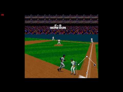 Tecmo Super Baseball (SNES) HOMERUN