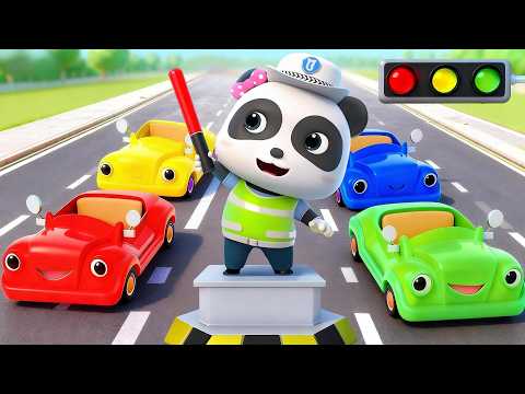 Learn Traffic Safety for Kids | Safety Rules | Buckle Up | Nursery Rhymes | BabyBus - Cars World