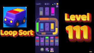 Loop Sort Level 111 Walkthrough 🚚🧩 | Truck Puzzle Game | Solutionguruji Net Worth